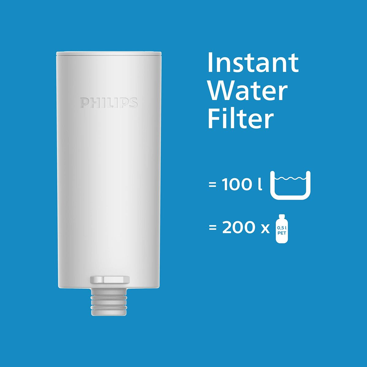 Kanna Philips AWP2980WH/24 INSTANT Vit Plast 3 L - 5