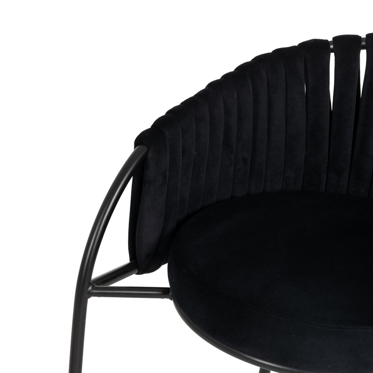 Stol Svart 60 x 49 x 70 cm - 5