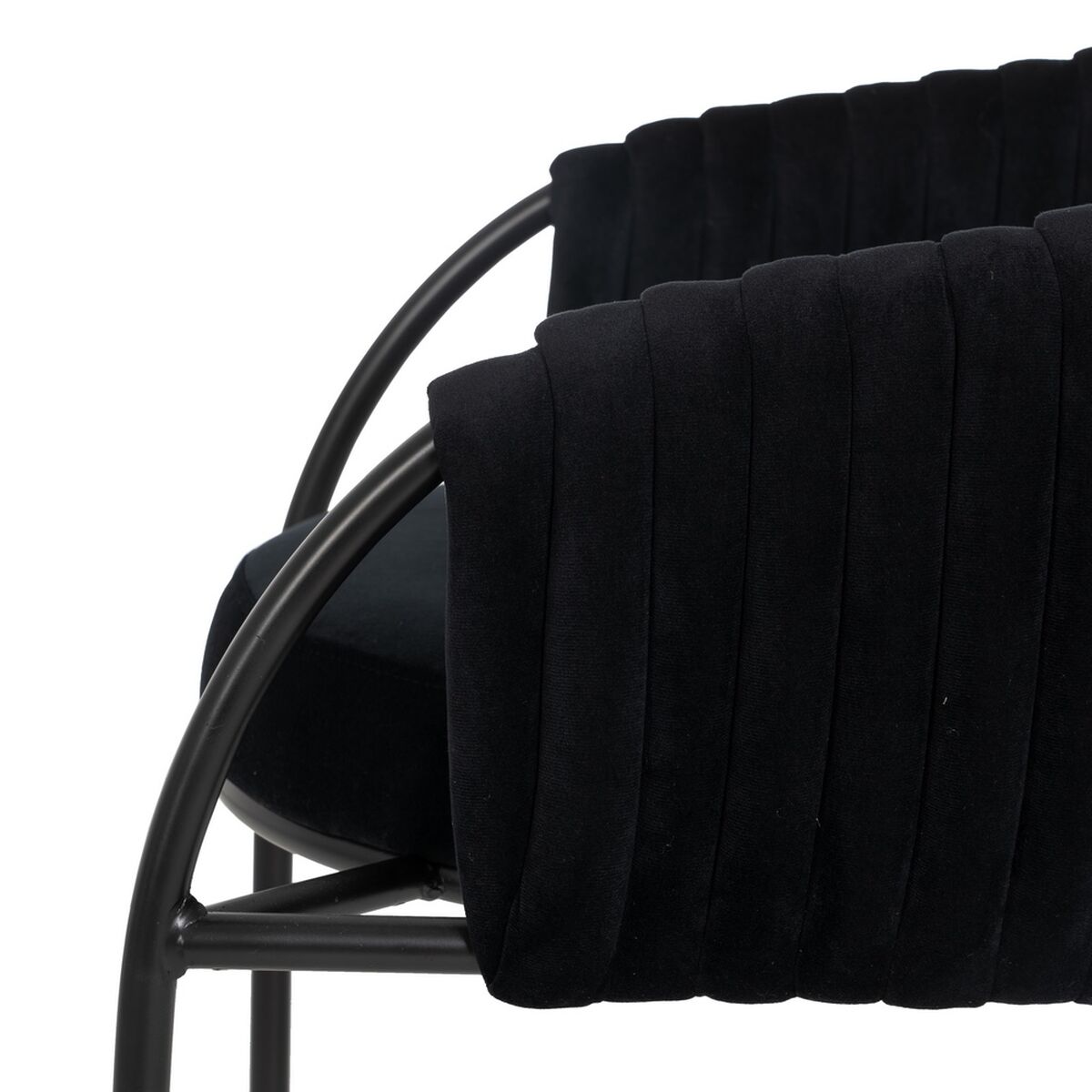 Stol Svart 60 x 49 x 70 cm - 3
