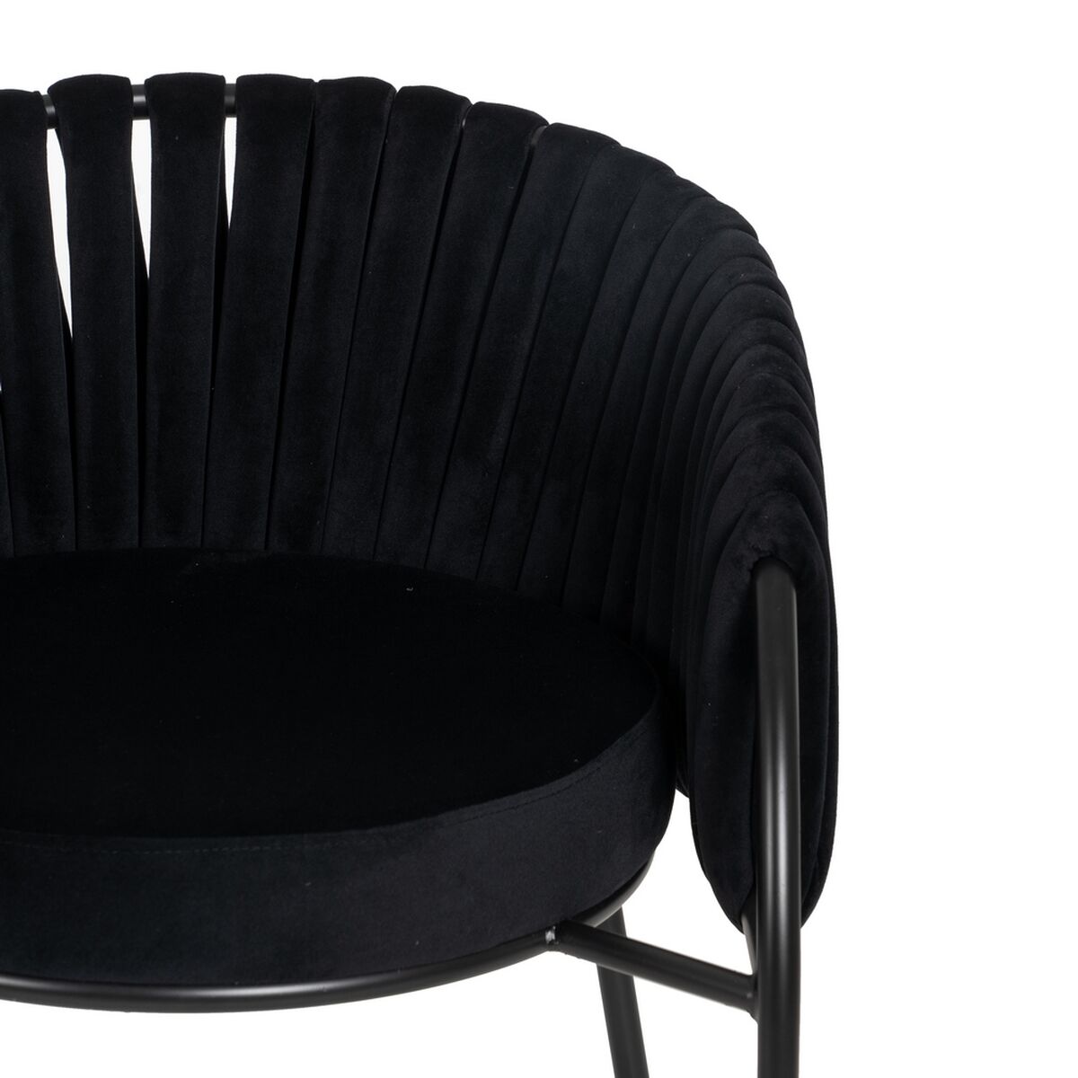 Stol Svart 60 x 49 x 70 cm - 6