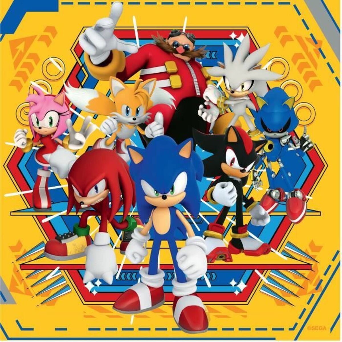 Pussel Ravensburger SONIC (FR) - 5