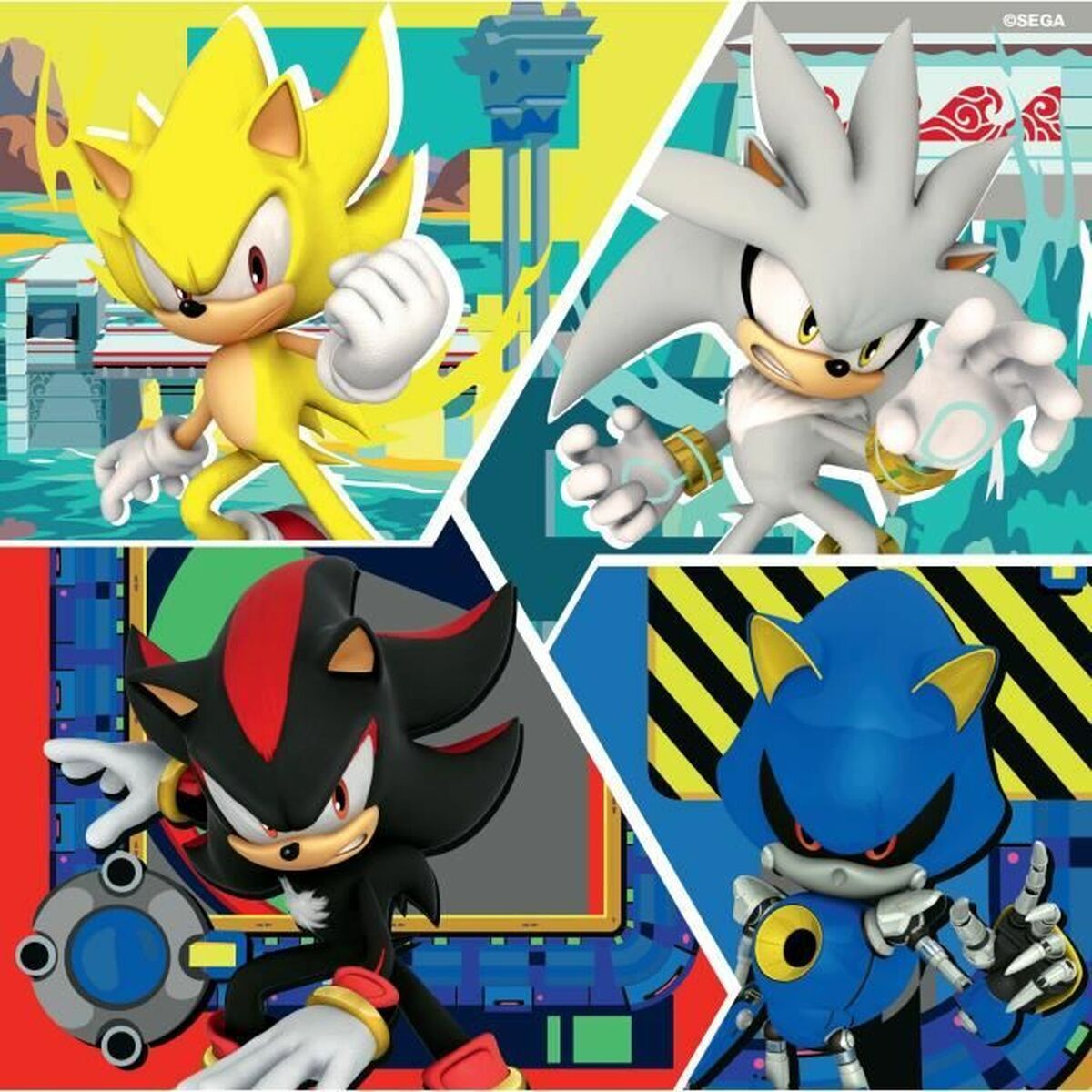 Pussel Ravensburger SONIC (FR) - 4