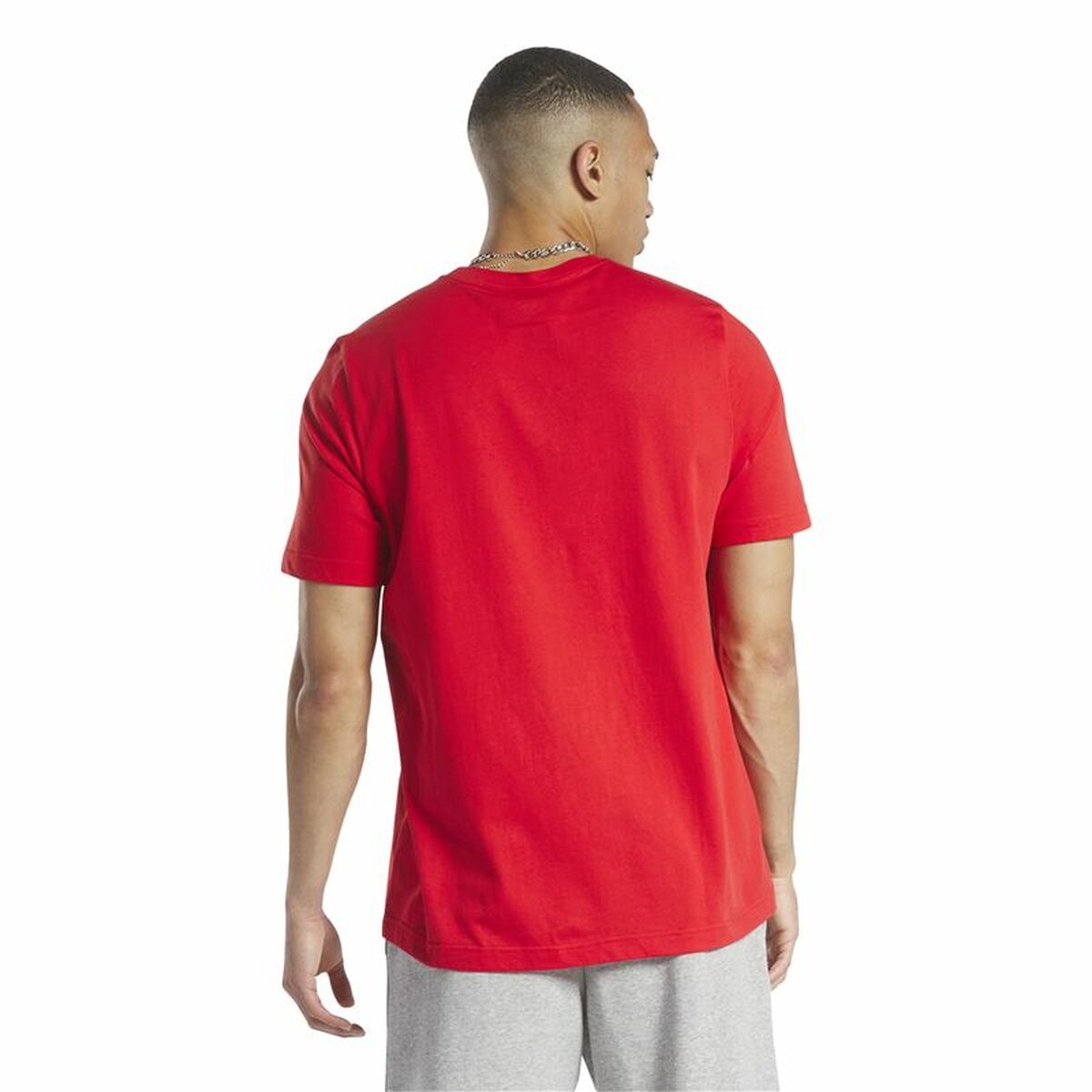 T-shirt med kortärm Herr Reebok Graphic Series Röd - 3