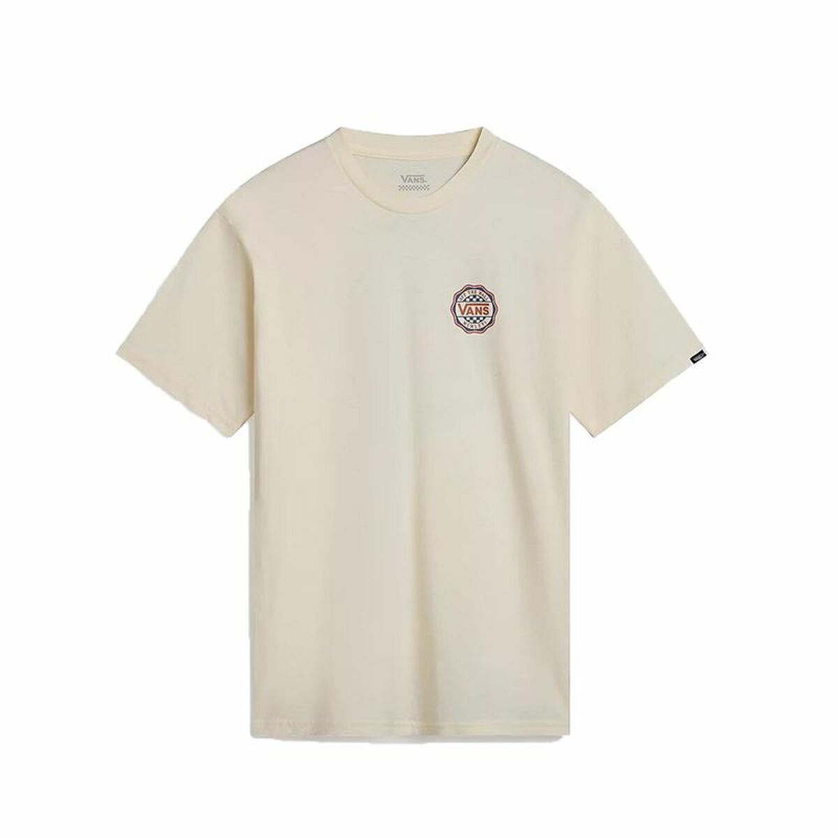 T-shirt med kortärm Herr Vans Hawl Pass Ss Crew Beige