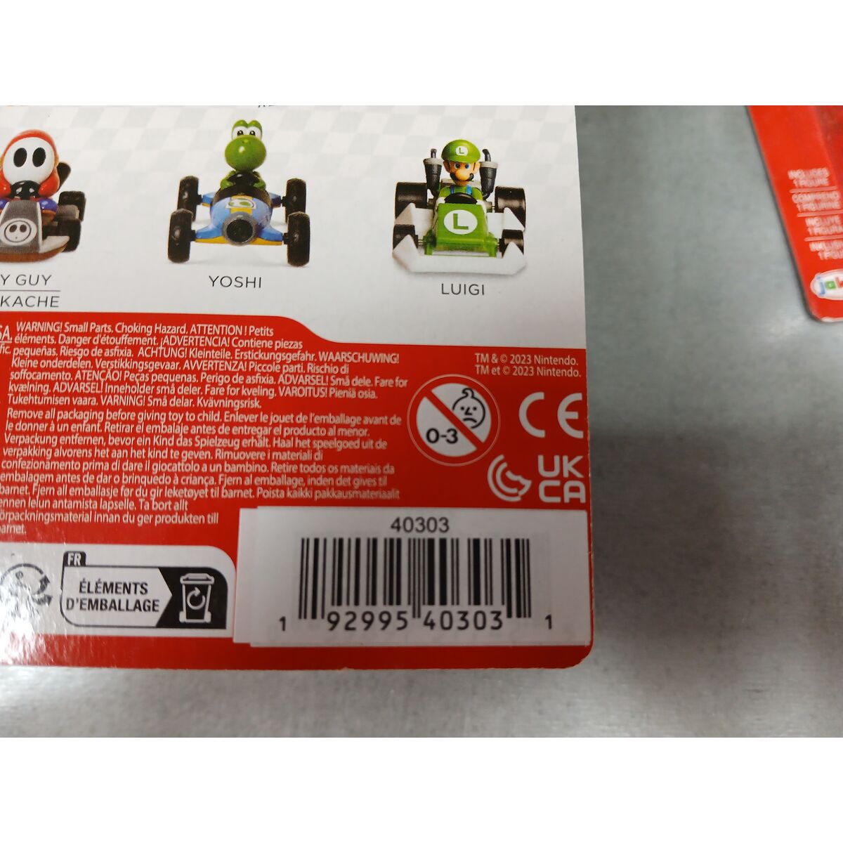 Liten leksaksbil Jakks Pacific Super Mario Kart Racers Wave 5 Multicolour (Multicolour) - 2
