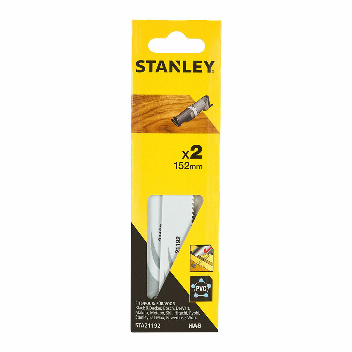 Sågblad Stanley STA21192-XJ - 2