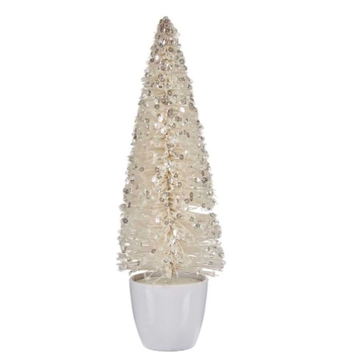 Julgran Krist+ Vit Plast Julgran 10 x 33 x 10 cm (6 antal) - 4
