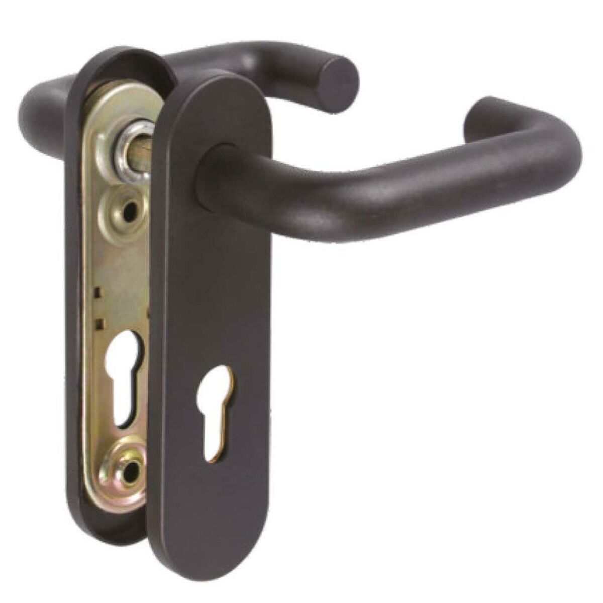 Dörrhandtag EDM 85195 Svart Nylon 172 x 46,5 mm