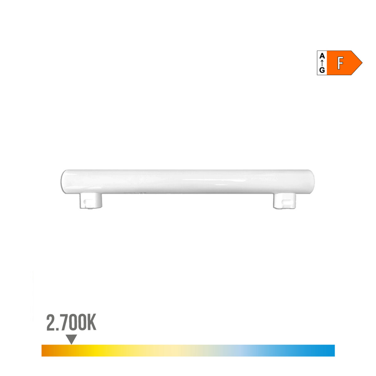 LED Tub EDM 98807 Linestra F 35 W 7 W 48 W S14S 500 lm 600 lm Ø 3 x 30 cm (2700 K) - 11