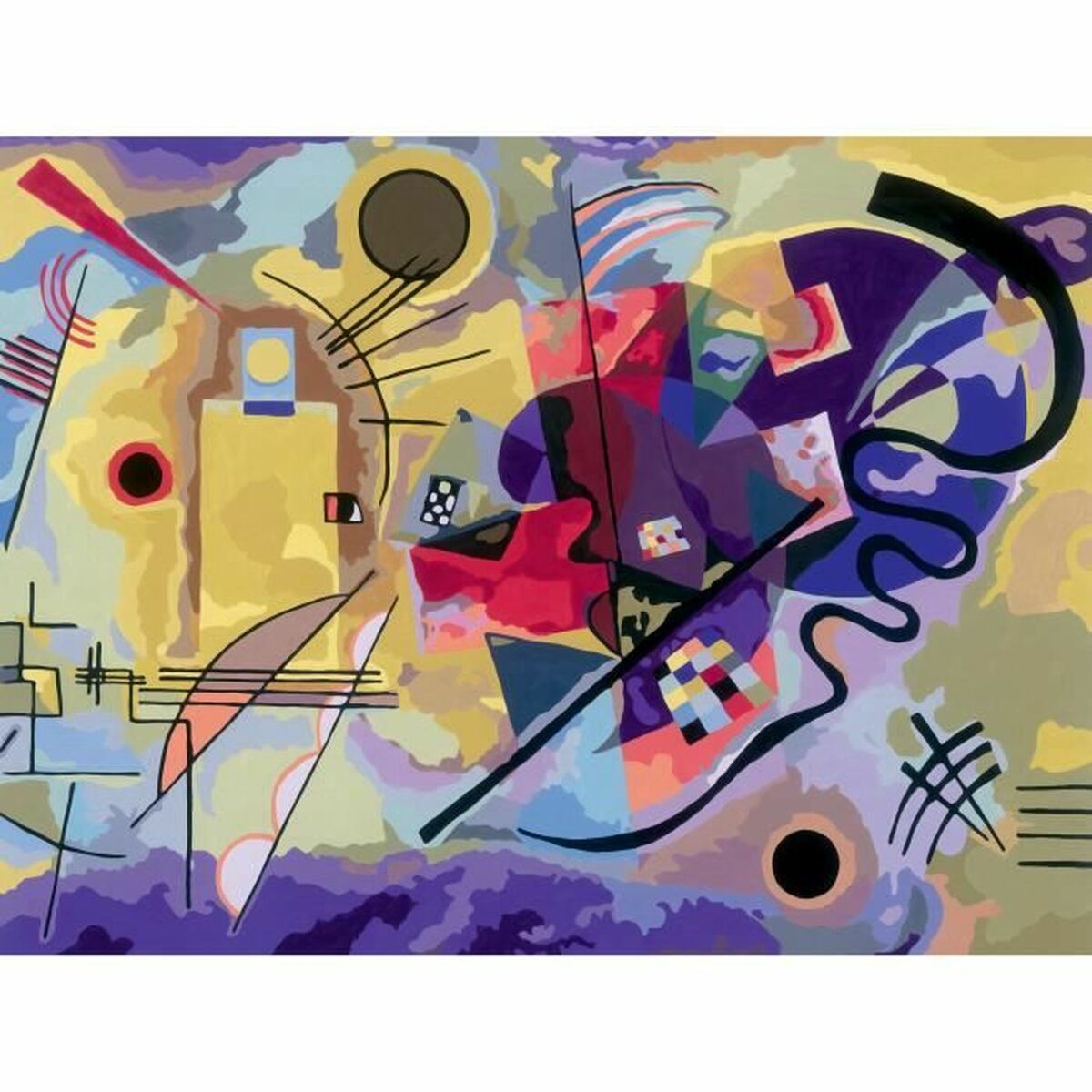 Färgläggningsbart pussel Ravensburger Kandinsky - 4