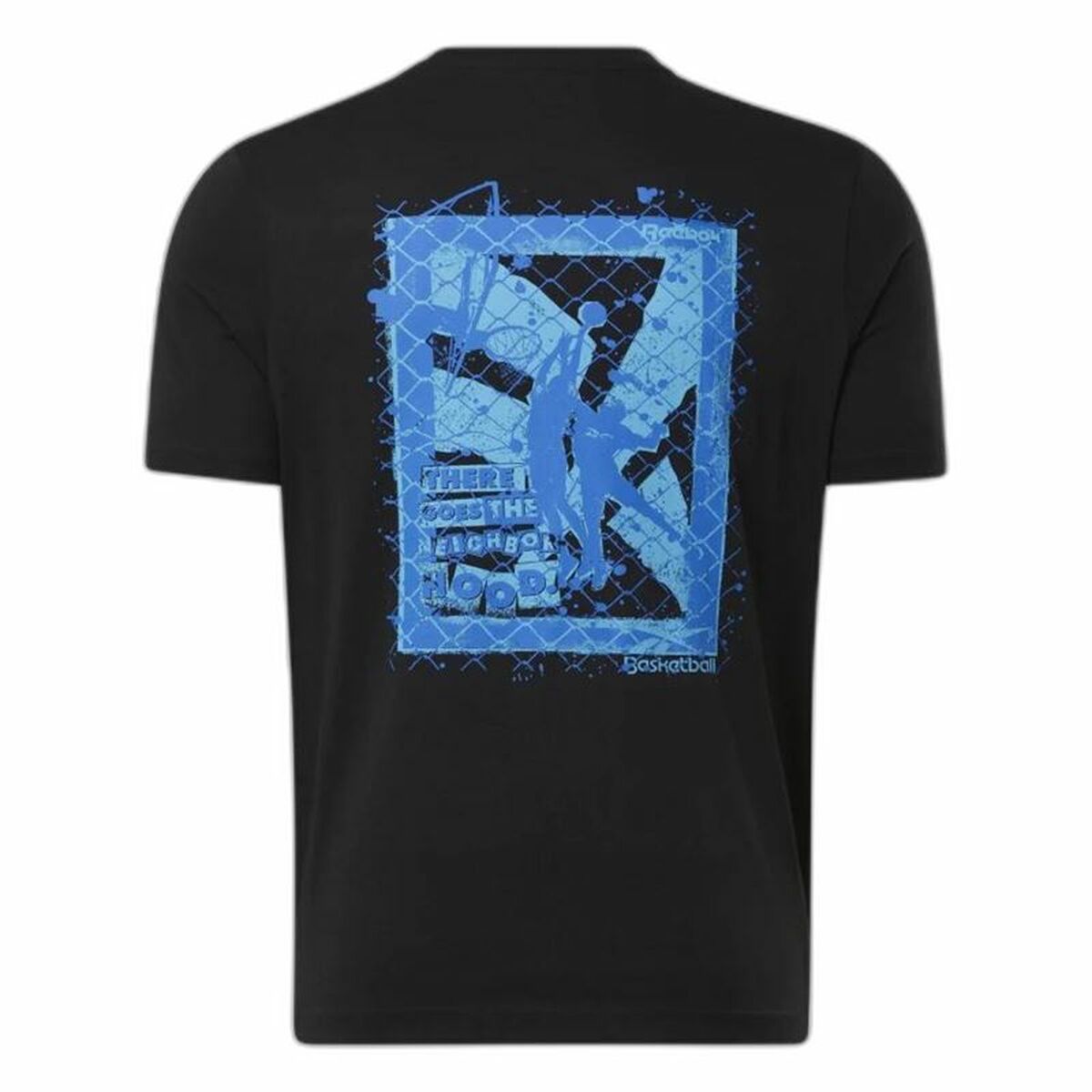 T-shirt med kortärm Herr Reebok Graphic Series Svart - 2