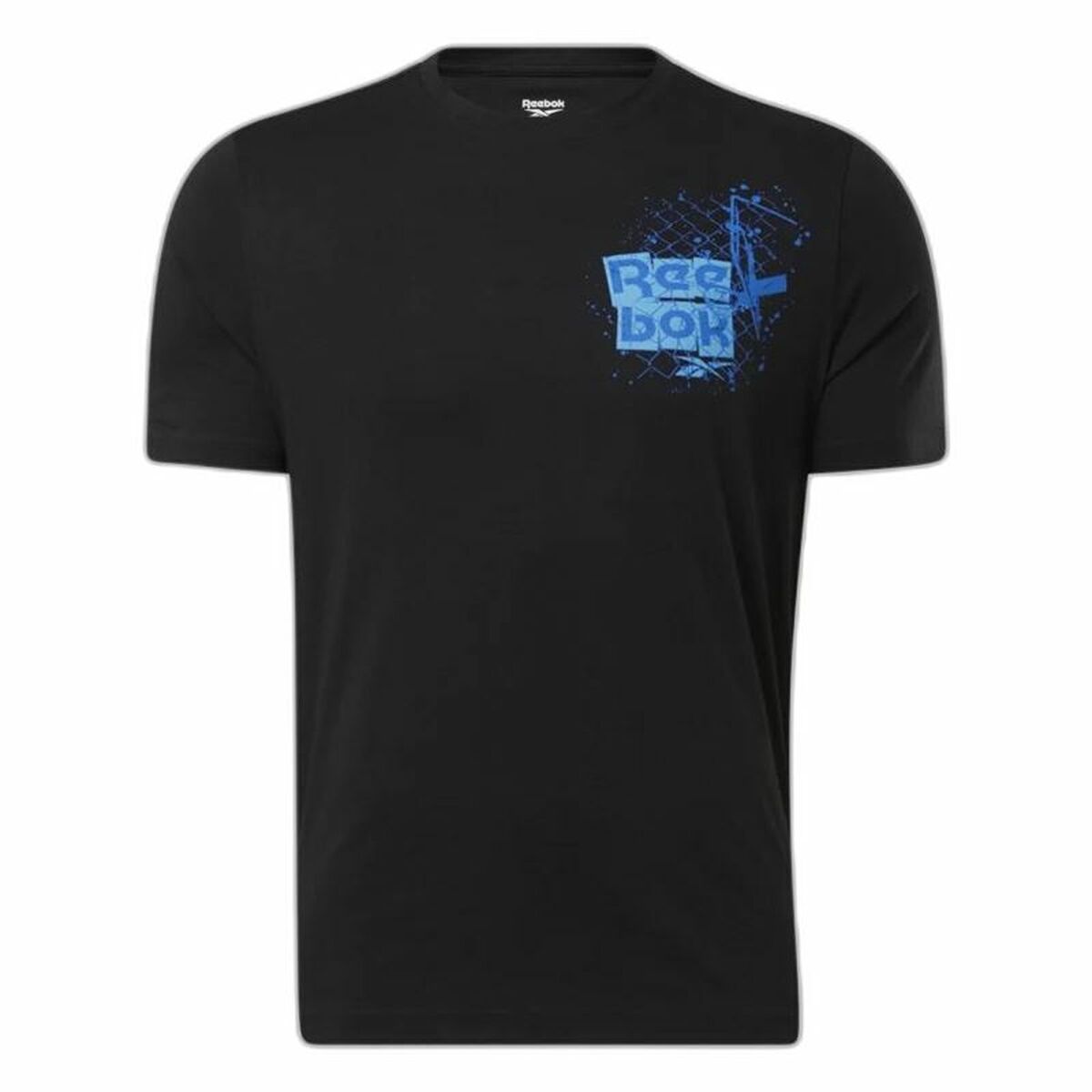 T-shirt med kortärm Herr Reebok Graphic Series Svart