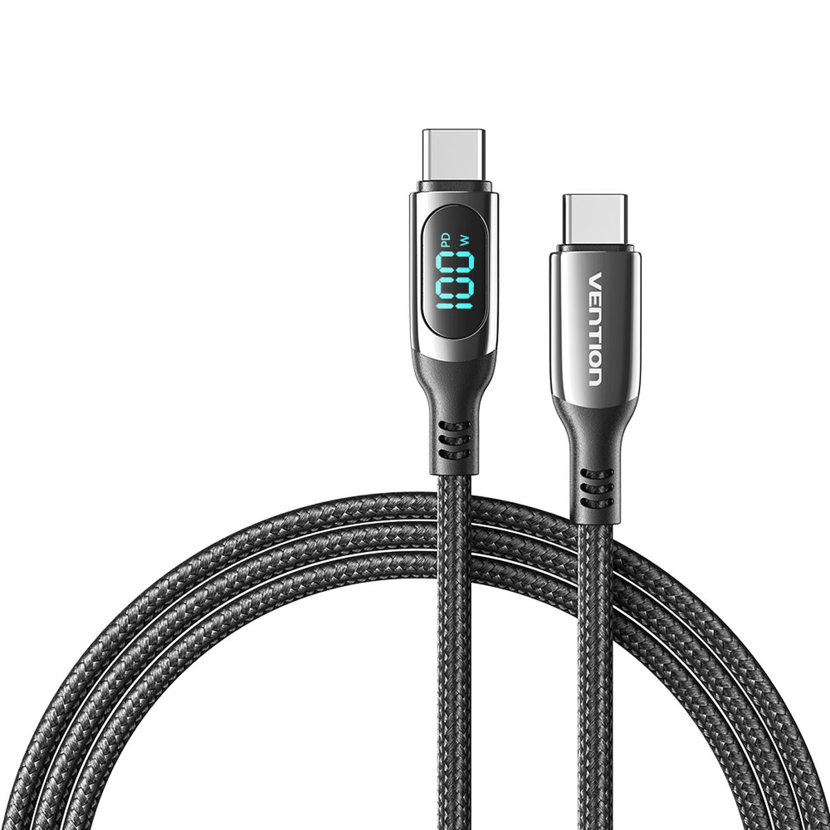 USB-kabel Vention TAYBAV 1,2 m Svart (1 antal) - 3