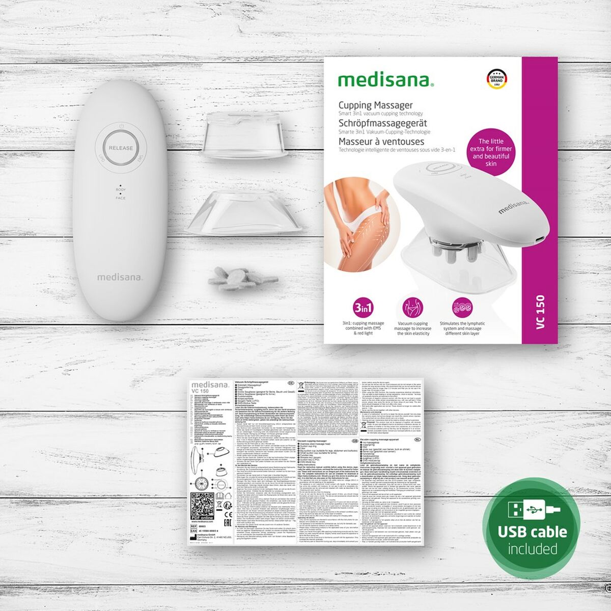 Massagemedel Medisana 88603 Vit - 6