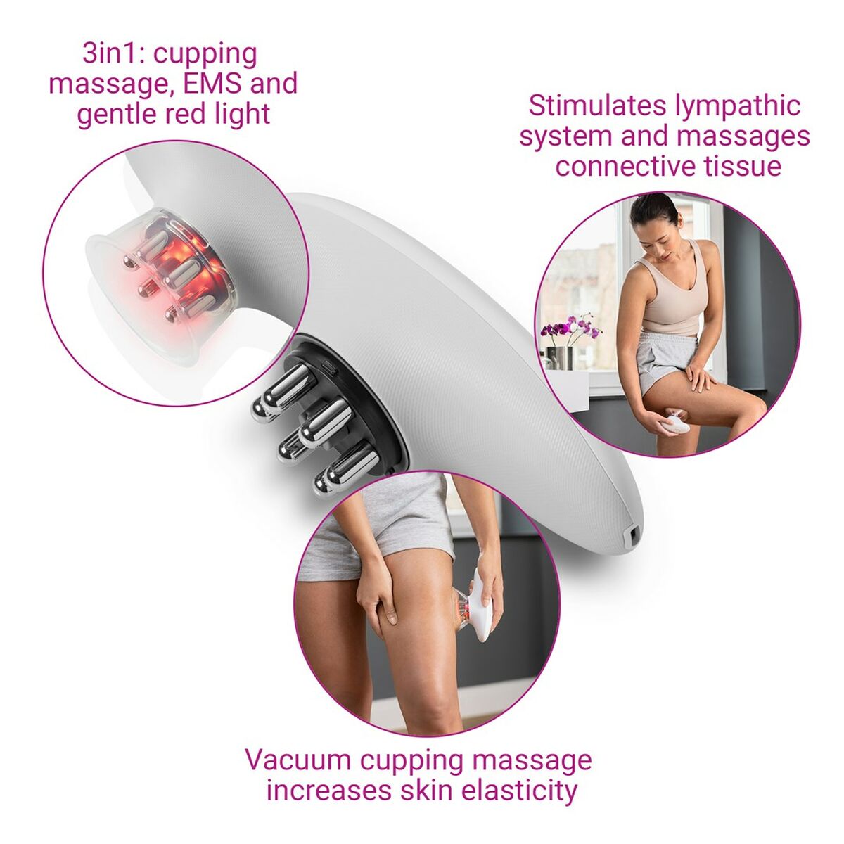 Massagemedel Medisana 88603 Vit - 4
