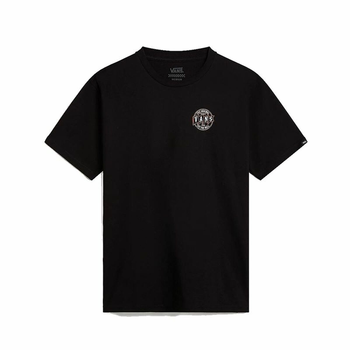 T-shirt med kortärm Herr Vans Og Pennant Ss Crew Svart