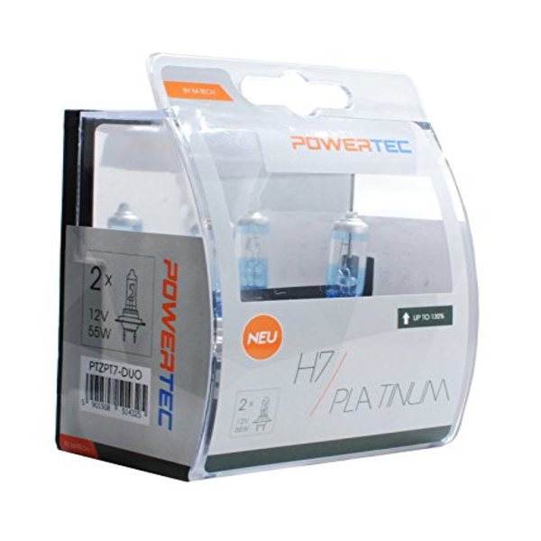 Glödlampa för bil M-Tech PTZPT7-DUO 12 V Halogen 55 W