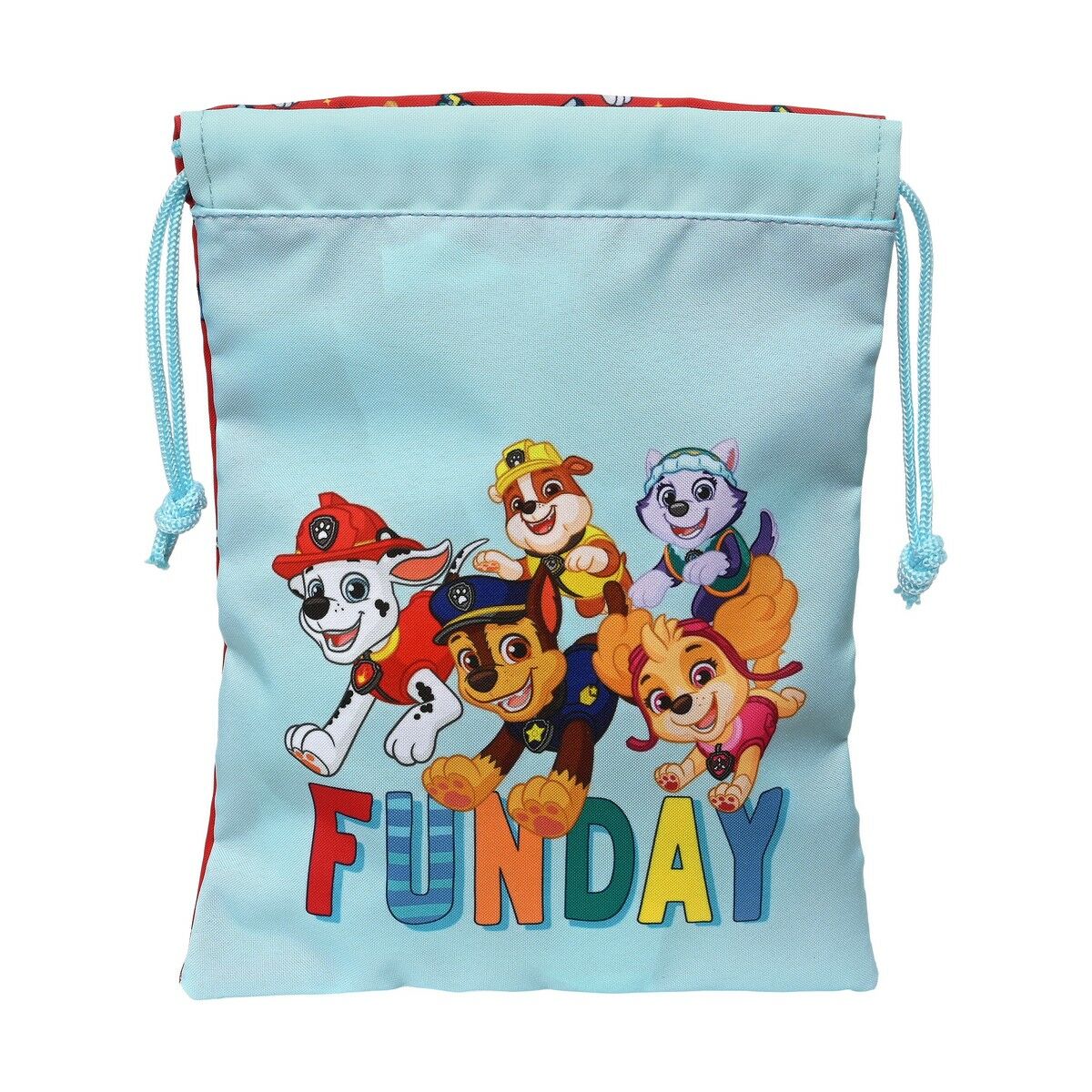 Mellanmålsväska The Paw Patrol Funday Blå Röd