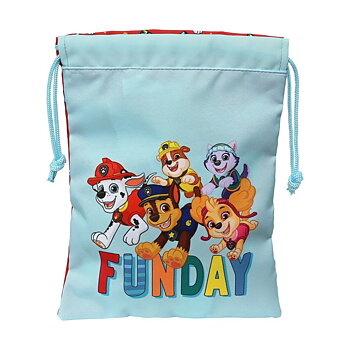 Mellanmålsväska The Paw Patrol Funday Blå Röd