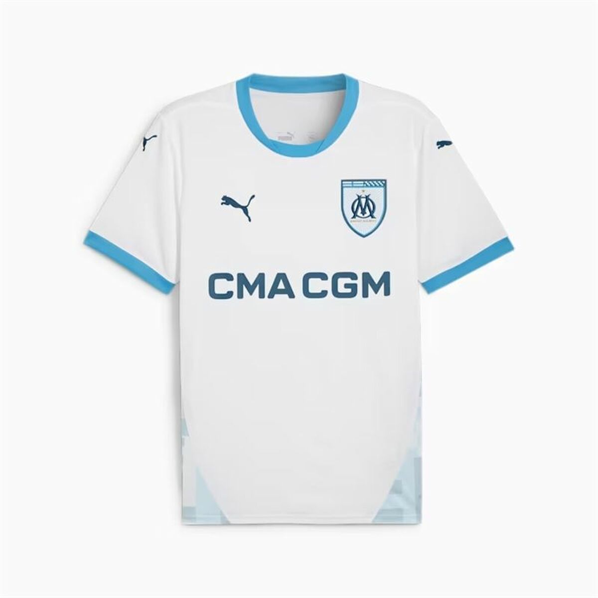 Kortärmad fotbollströja för herrar Puma Olympique de Marseille Home 24/25 - 2