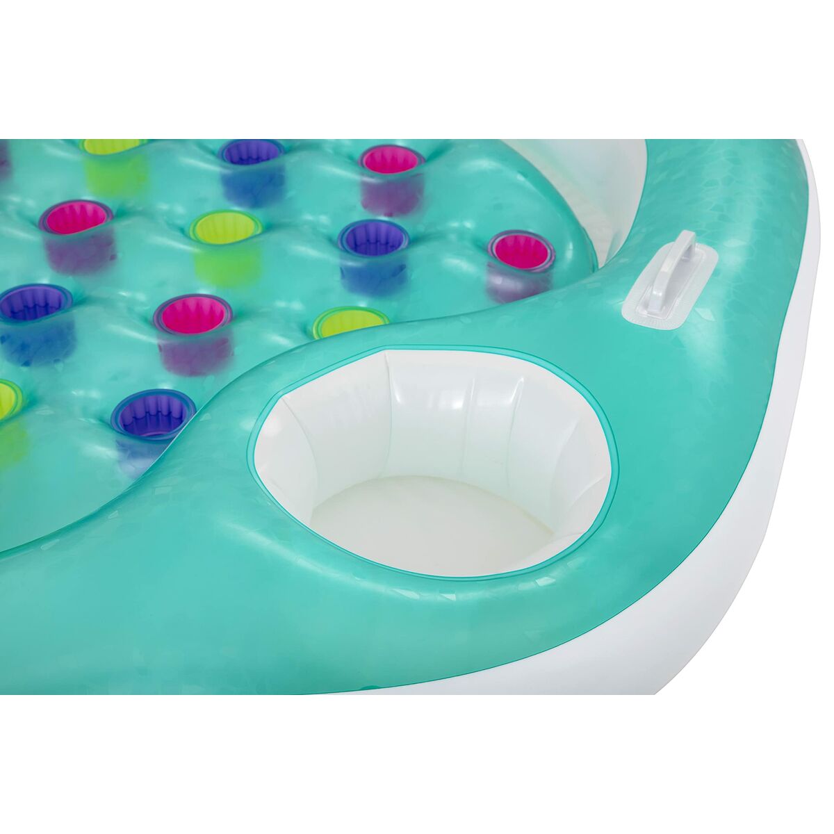 Bestway Dubbel Uppblåsbar Glas med Kylare 224x174 cm Strand och Pool 43045 - 6