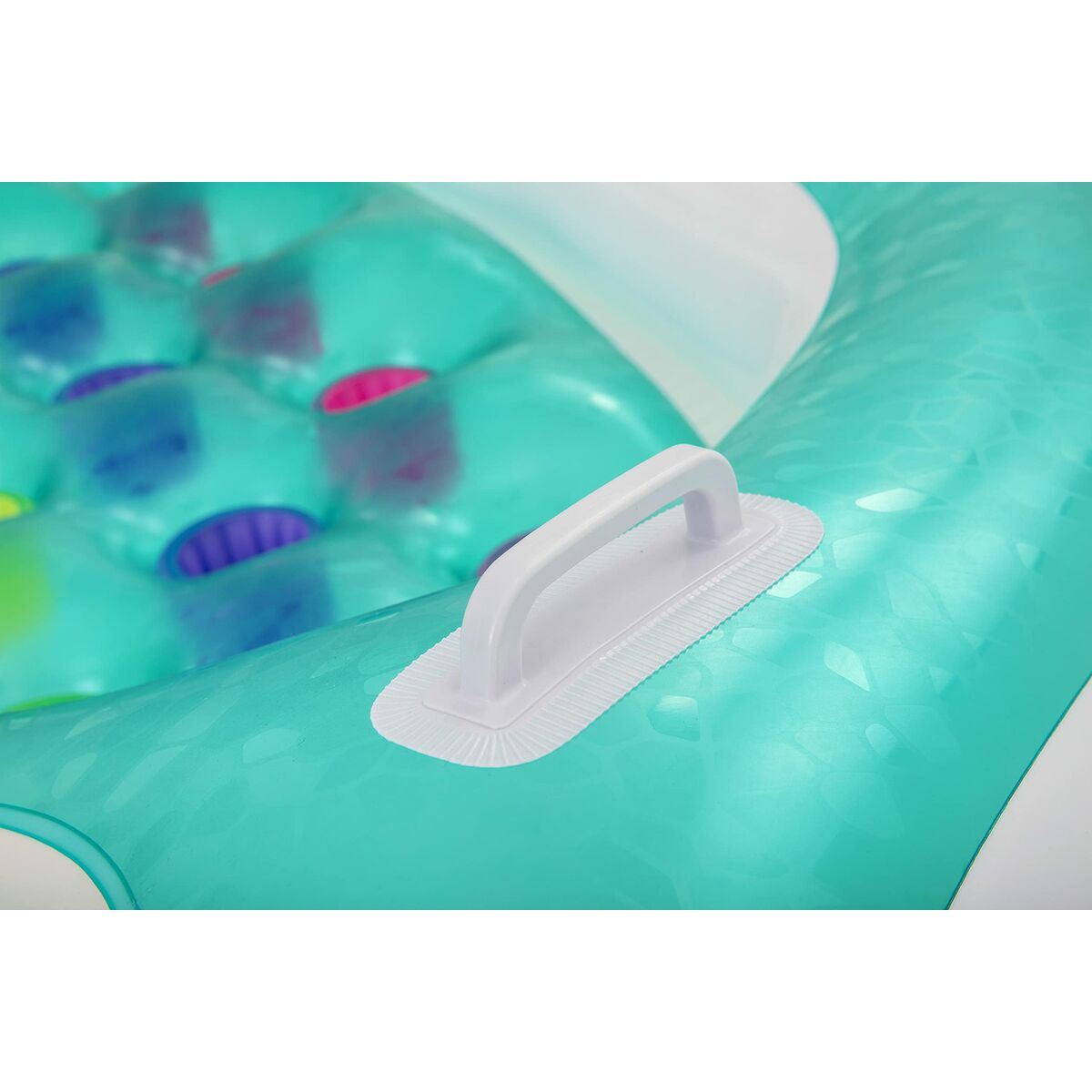 Bestway Dubbel Uppblåsbar Glas med Kylare 224x174 cm Strand och Pool 43045 - 4