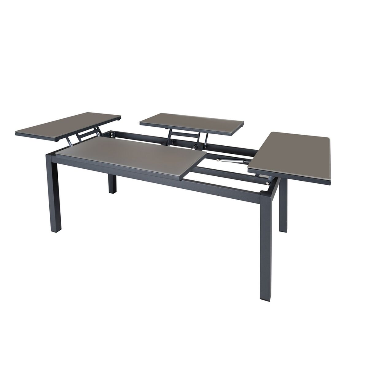 Matsalsbord Agnes 120 x 60 x 48,5 cm Aluminium - 7