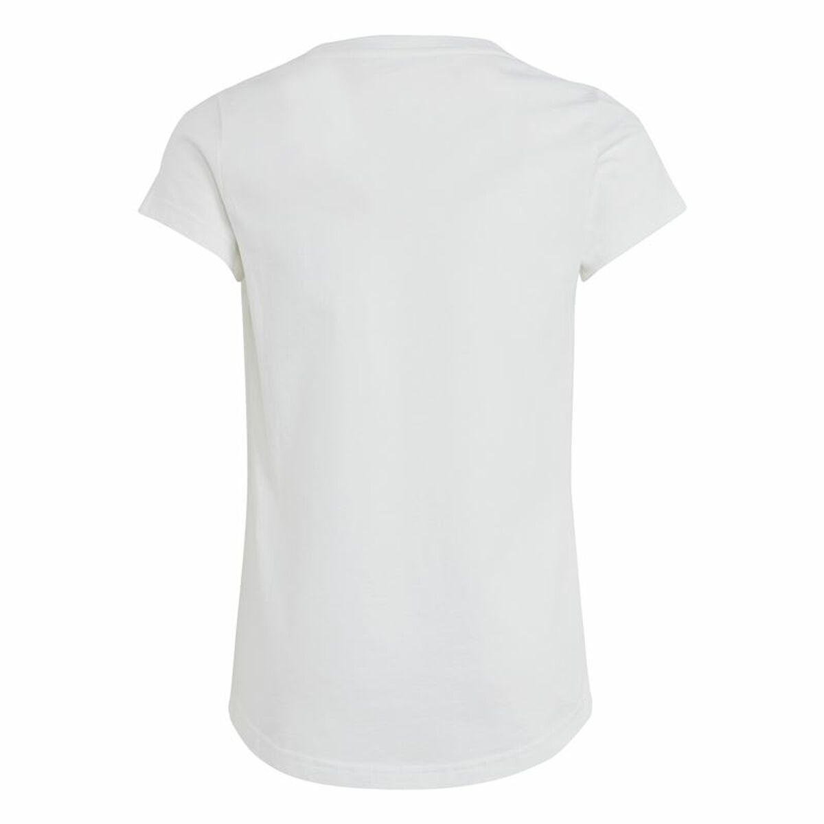 Barn T-shirt med kortärm Adidas Graphic Vit - 2