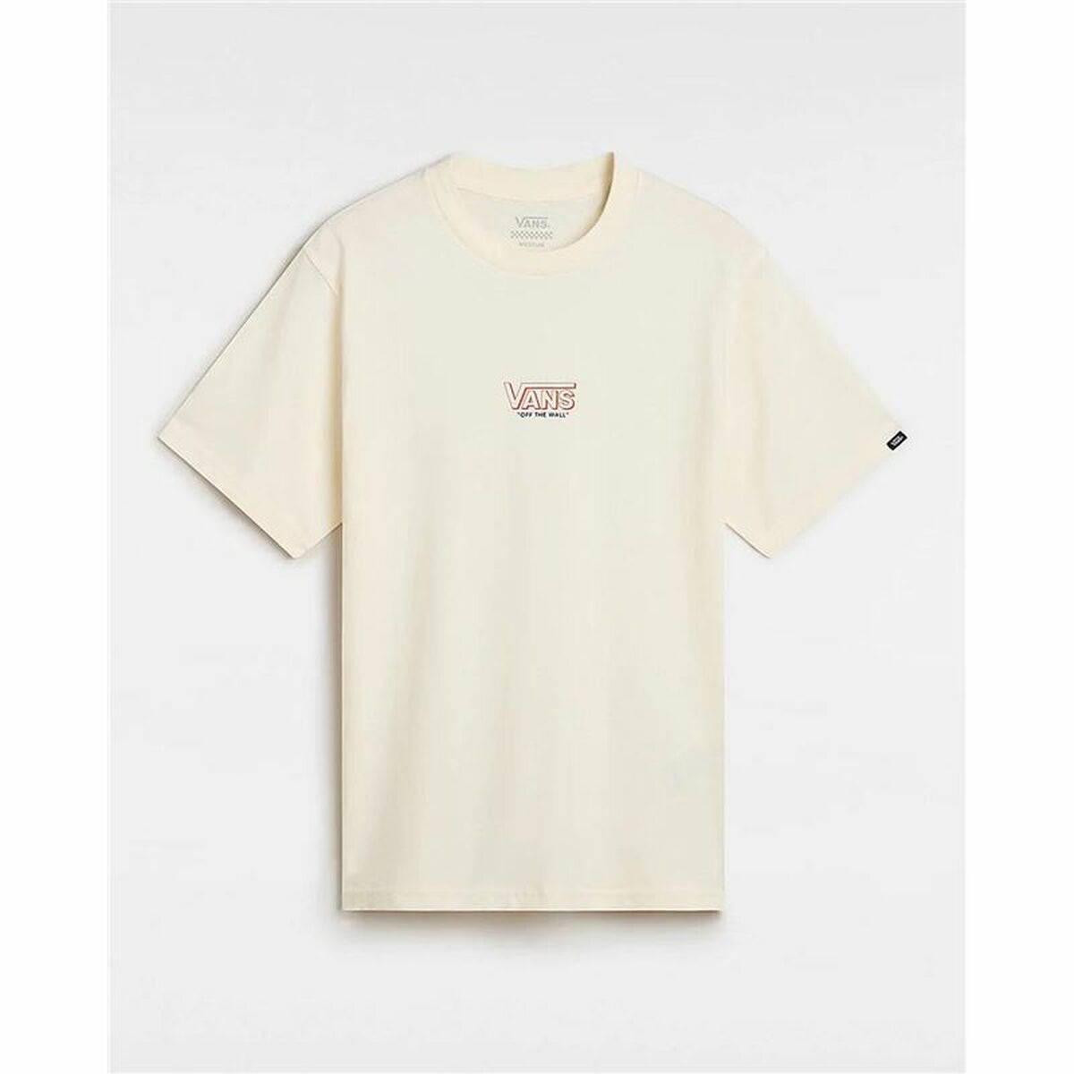 Barn T-shirt med kortärm Vans tander Ss Crew Beige - 2