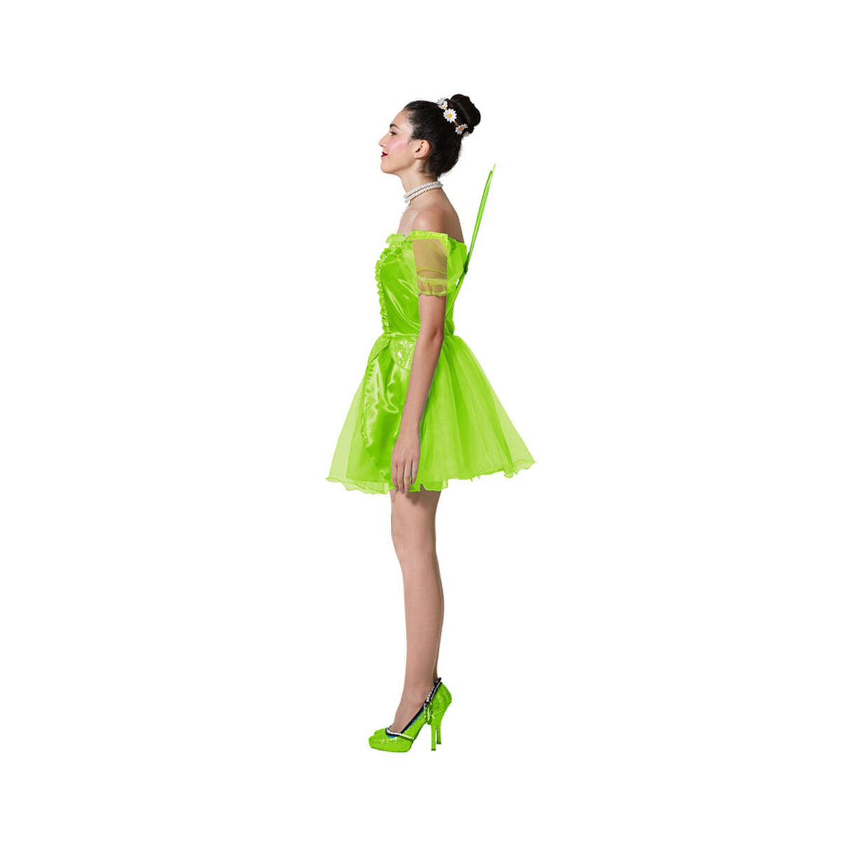 Maskeraddräkt för barn Grön Vårfe - 12