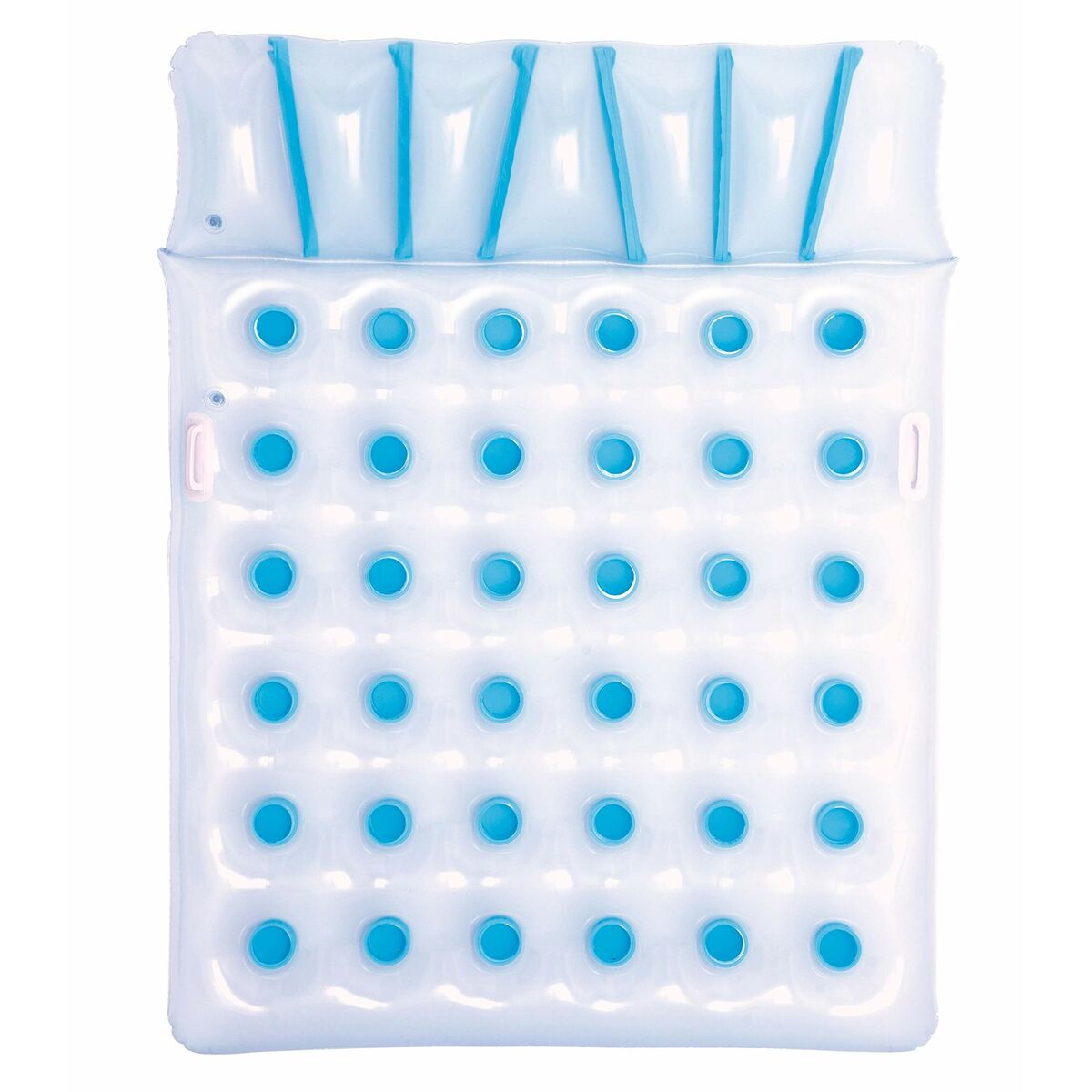 Bestway Dubbel Uppblåsbar Flyter Glas 193x142 cm Strand och Pool 43055 - 2