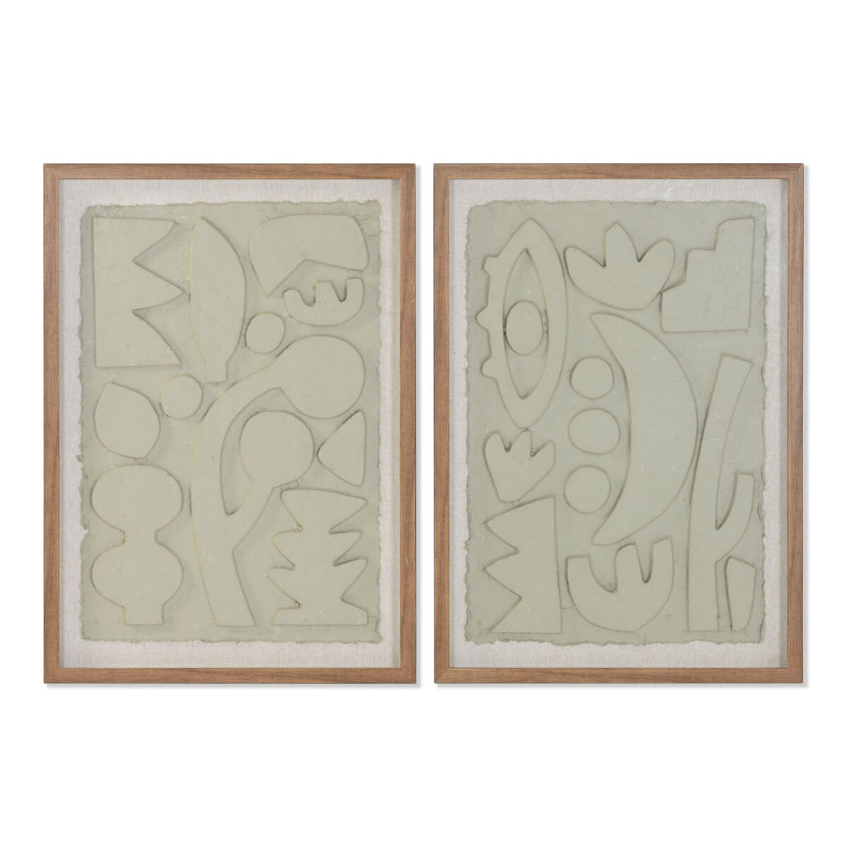 Tavla Home ESPRIT Papper Glas 50 x 3 x 70 cm