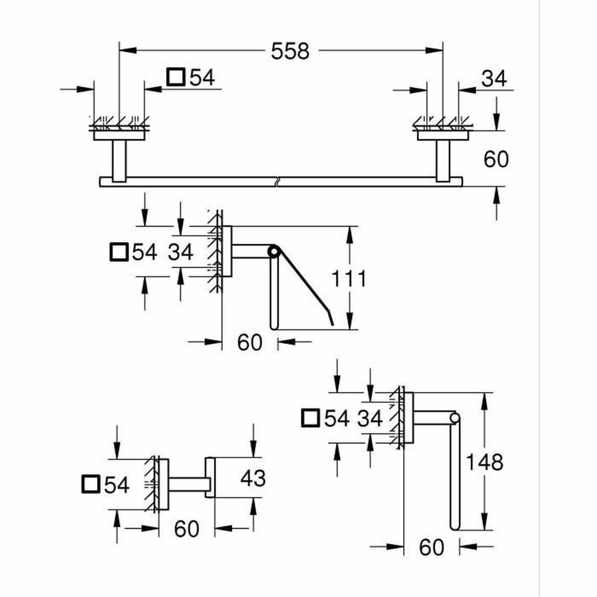 Blandare Grohe Metall - 2