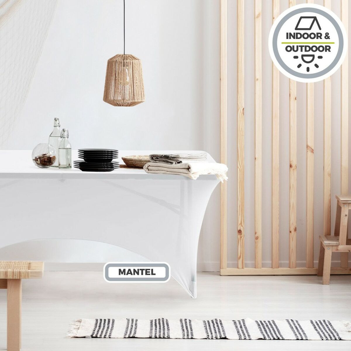 Skyddsväska Aktive Vit 183 x 76 x 76 cm Bord Dodatki Fordon Väg (6 antal) - 12