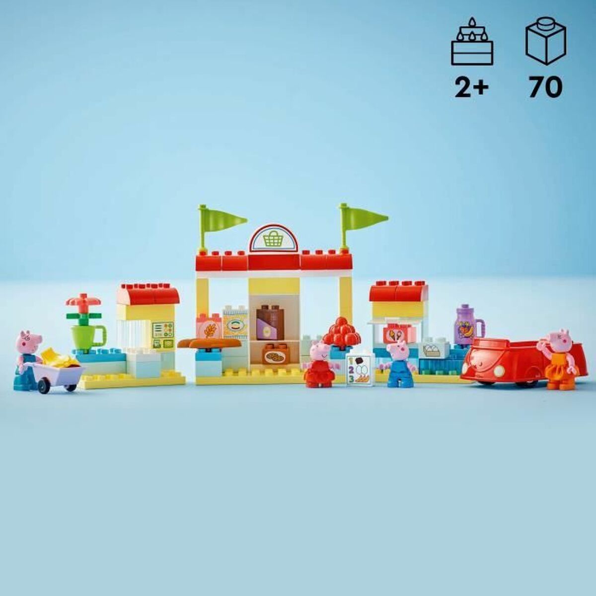Byggsats Lego Peppa Pig's Supermarket Multicolour - 4