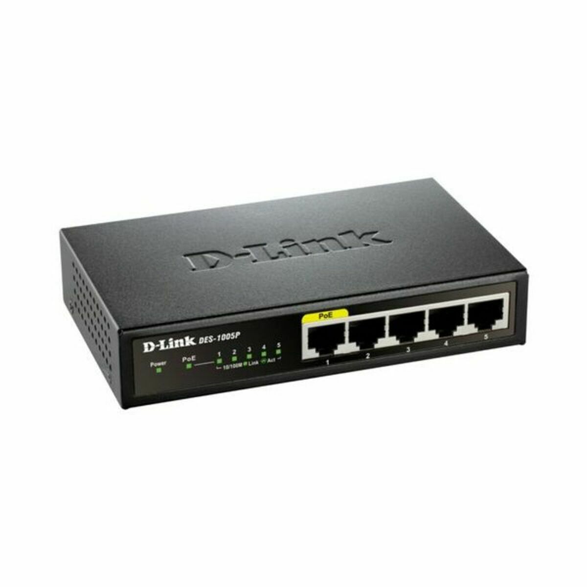 Skrivbords omkopplare D-Link DES-1005P/E - 2