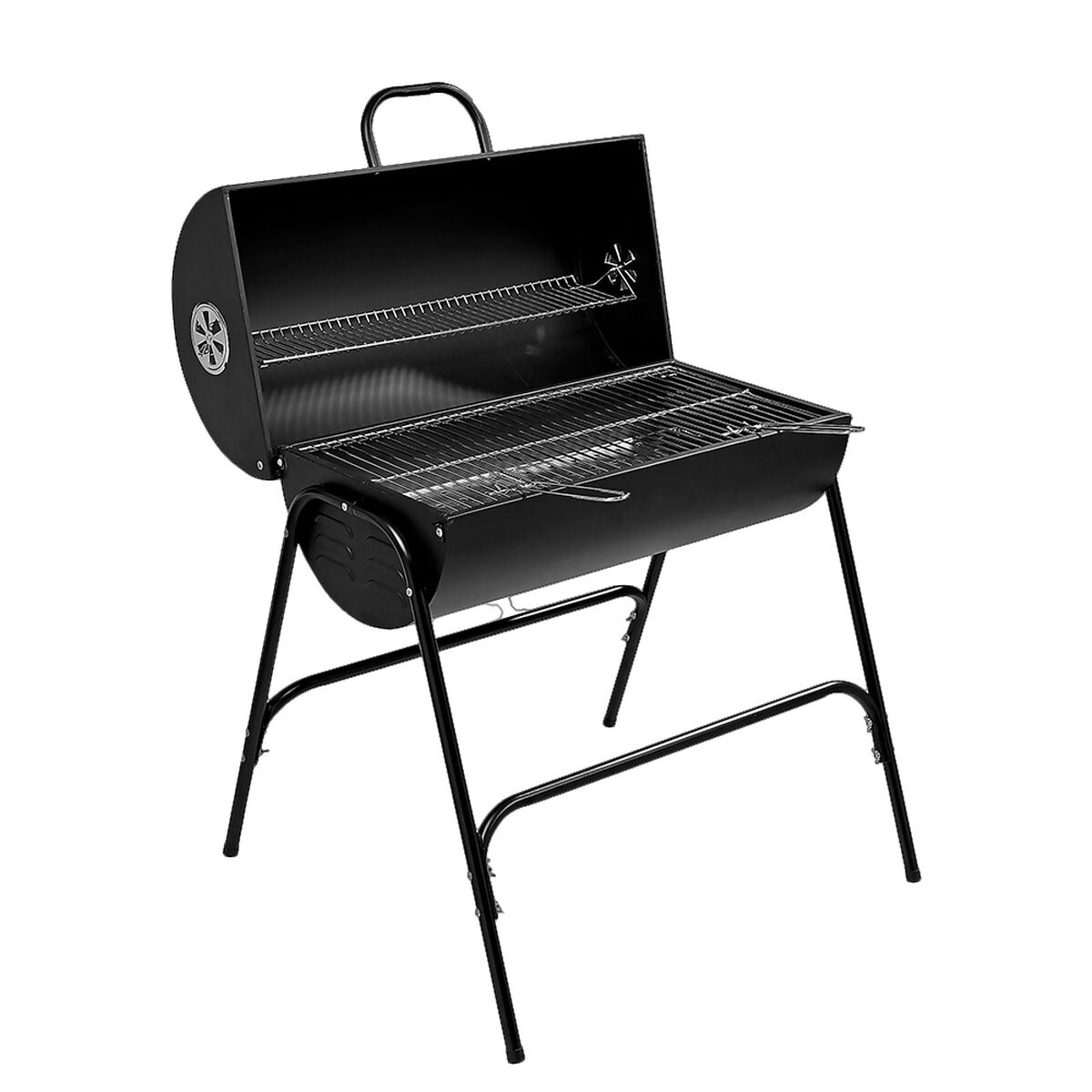 Kolgrill med ben EDM 73870 Svart Järn 79 x 71 x 90 cm - 3