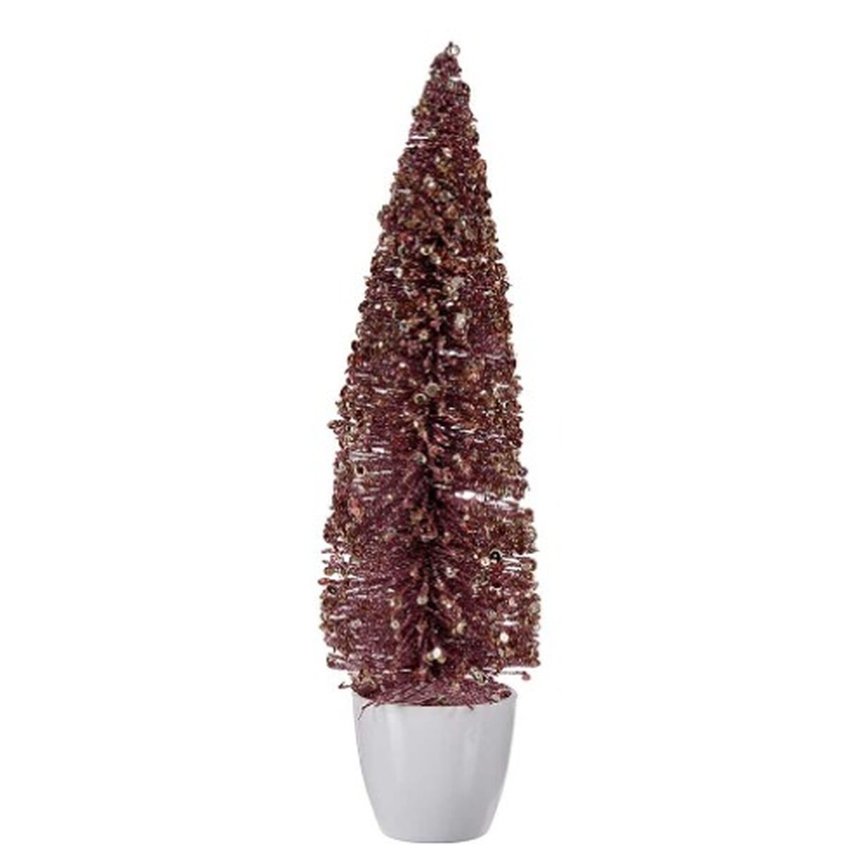 Julgran Krist+ Rosa Plast Julgran 10 x 38 x 10 cm (6 antal) - 4