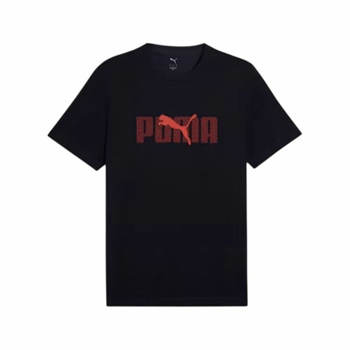 T-shirt med kortärm Herr Puma Essentials Svart