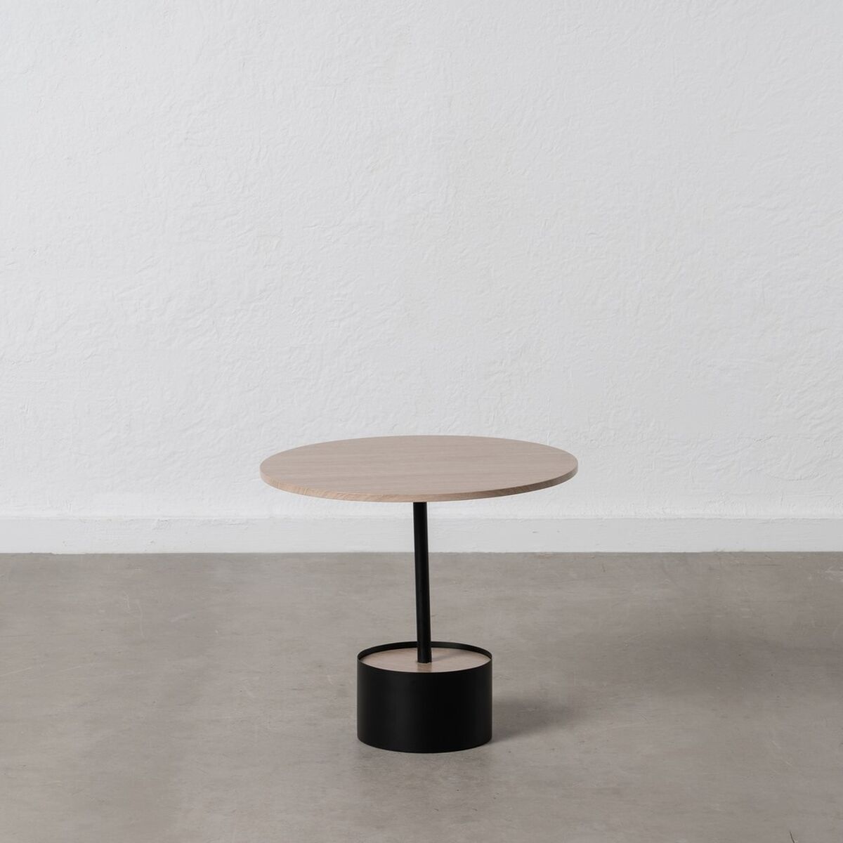 Soffbord Svart Naturell 50 x 50 x 45 cm - 8