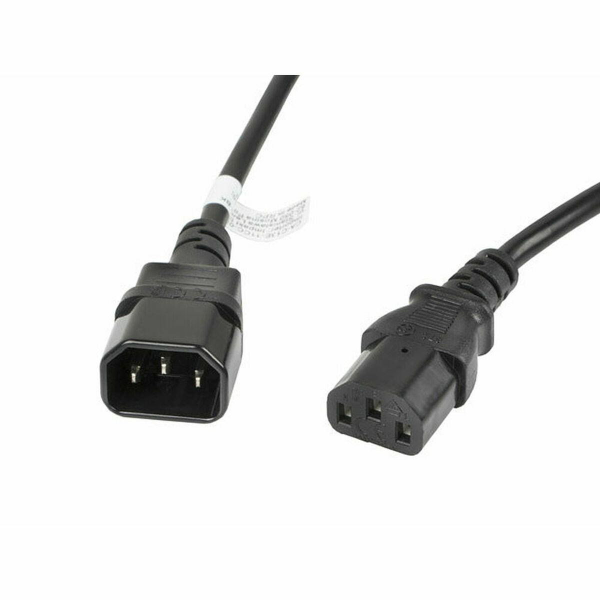 Elkabel Lanberg CA-C13E-11CC-0030-BK Svart 3 m