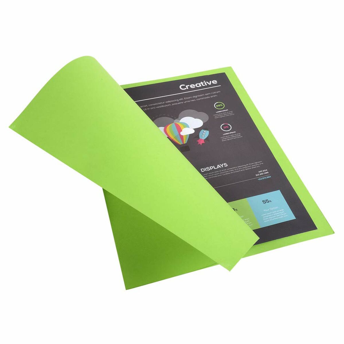 Undermapp Exacompta Rock's Mint A4 100 Delar - 8