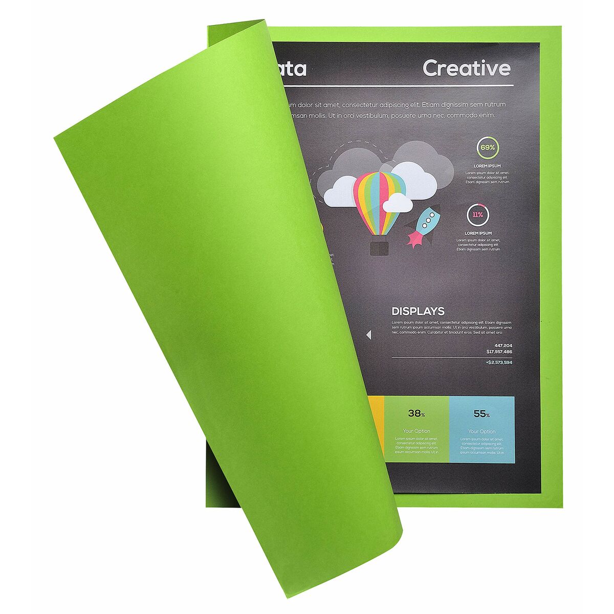 Undermapp Exacompta Rock's Mint A4 100 Delar - 6