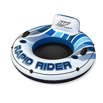 Bestway Uppblåsbart hjul med handtag Rapid Rider D135 cm Strand och Pool 43116