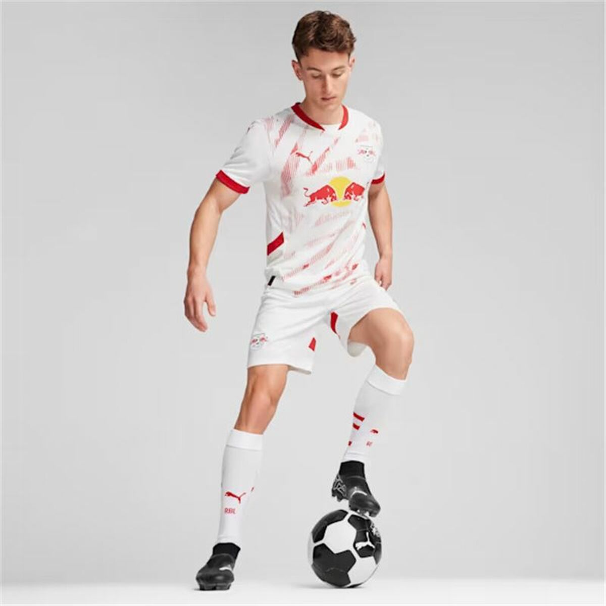 Kortärmad fotbollströja för herrar Puma Rb Leipzig Replica - 3