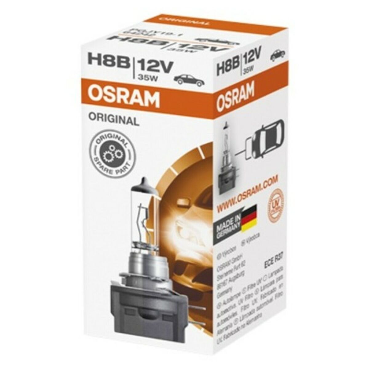 Glödlampa för bil Osram 64242 H8 12V 35W - 7