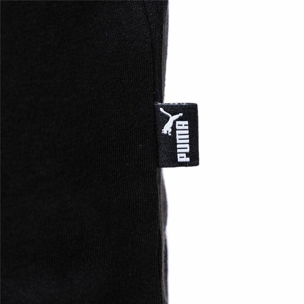 T-shirt med kortärm Barn Puma Power Logo Svart - 4