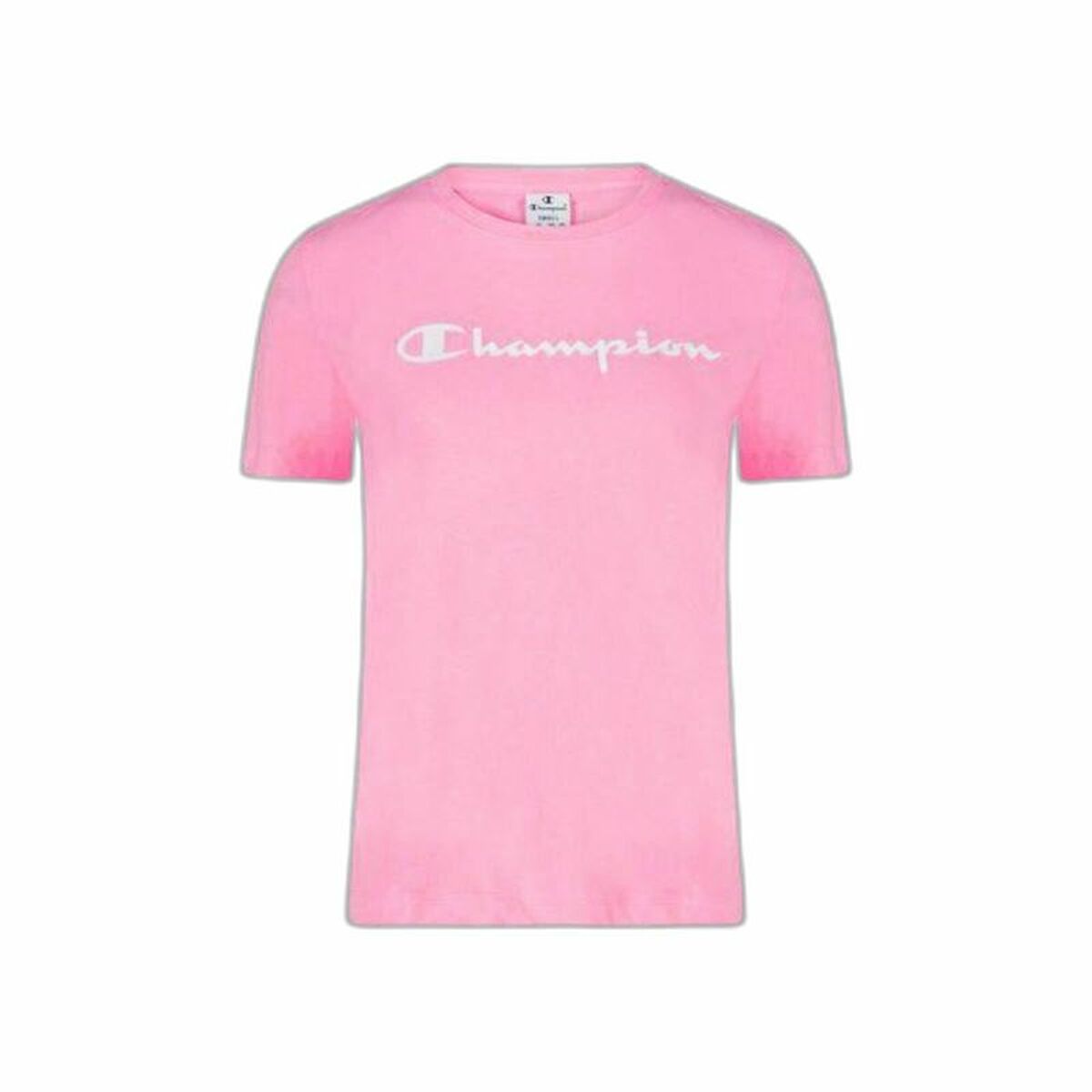 T-shirt med kortärm Dam Champion Crewneck