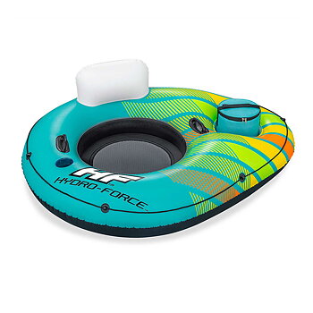 Bestway Uppblåsbart hjul med handtag och kylare Hidra-Force 169x137 cm Strand och Pool 43398
