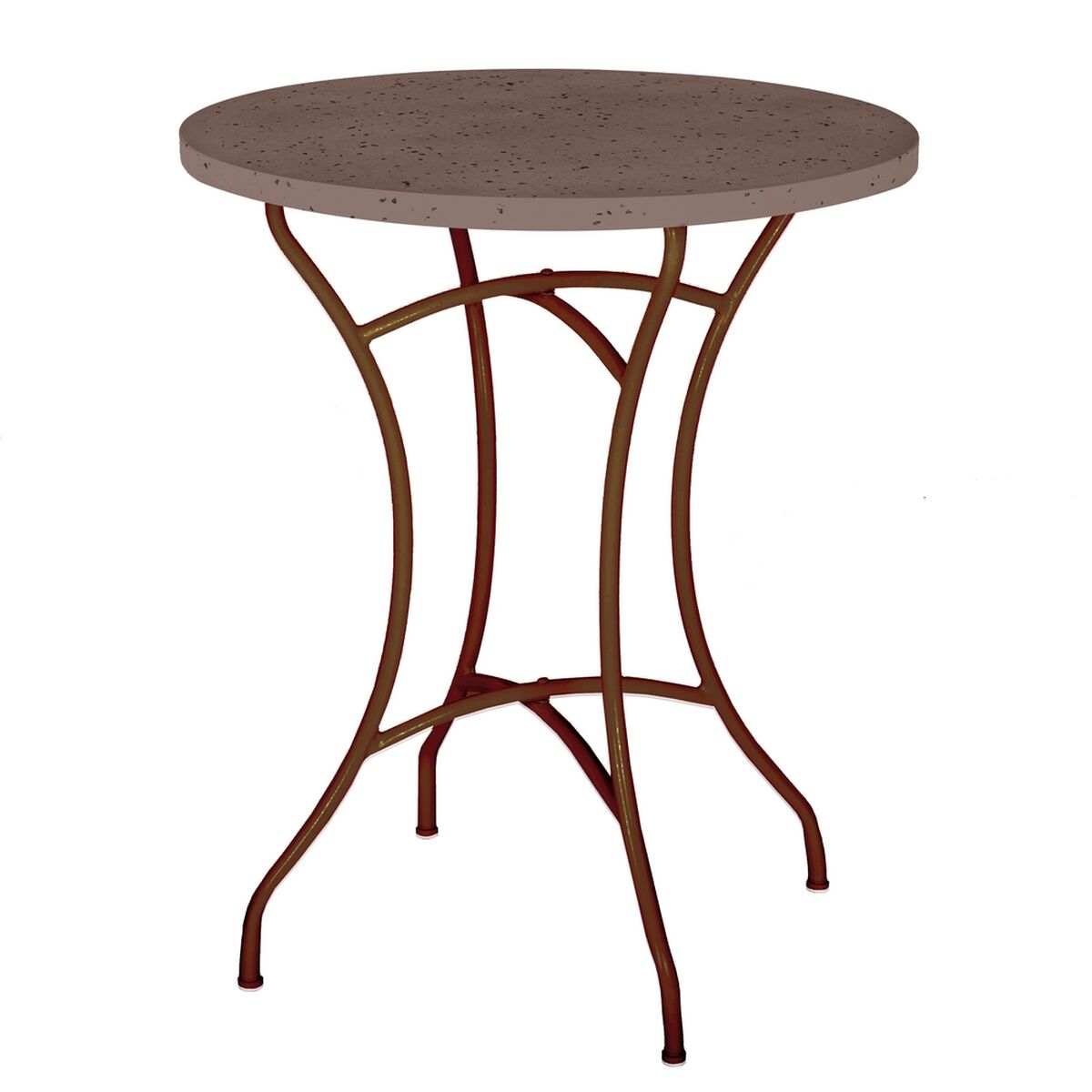 Bord Terrazzo Bord Brun 60 x 60 x 72 cm